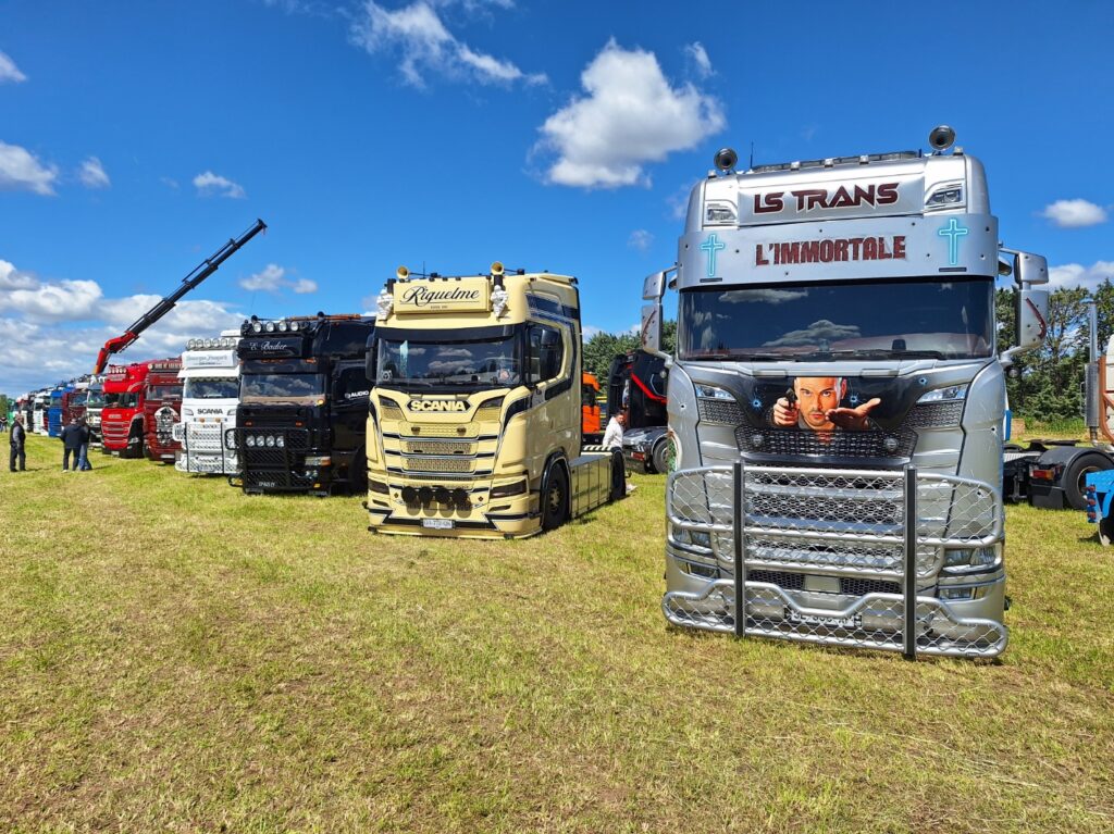 Camions Scania au Livestock Trucks Show