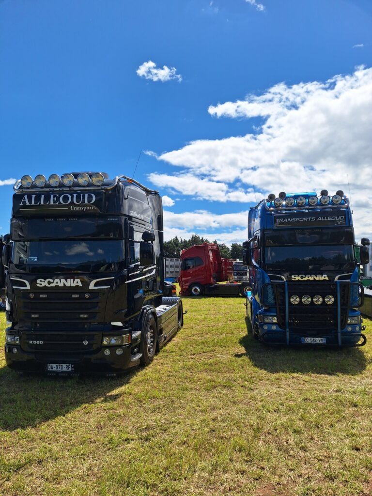 Alleoud Transports - Poids lourd Couleur noir au Livestock Trucks Show